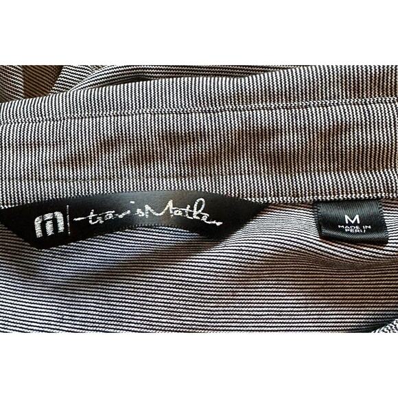 TRAVIS MATHEW Mens M Embroidered Polo Shirt - Picture 5 of 6